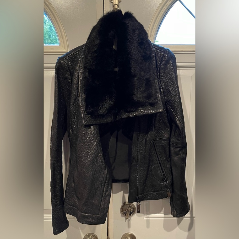 RUDSAK Leather Jacket (tear in arm hole)